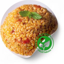 Bulgur mit Tomaten und Gewürzen